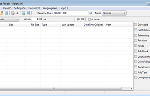 Ralpha Image Resizer screenshot 1