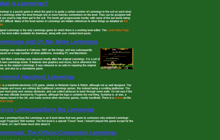 Lemmings screenshot 1