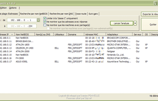 IPScan32 screenshot 1