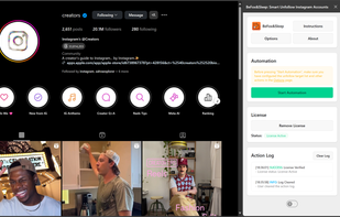 BeFox&amp;Sleep: Unfollow Instagram Accounts screenshot 1