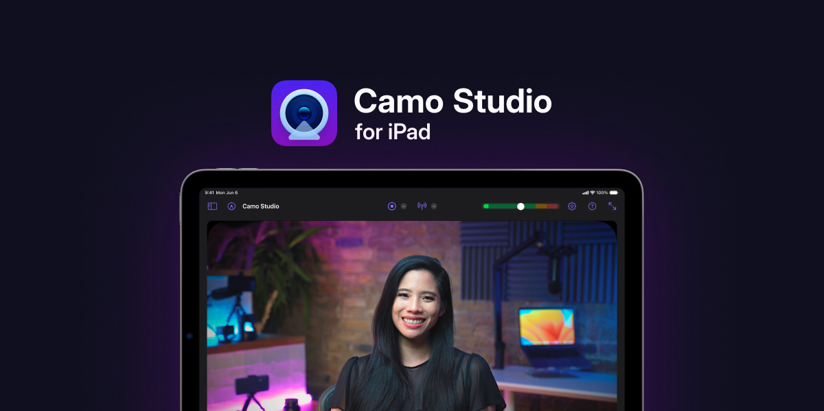 Reincubate launches a powerful streaming and recording free app with Camo Studio for iPad image