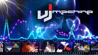 VJmachine Music Visualization & YouTube Music Video Creator
