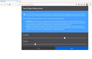 Two-Finger History Jump screenshot 1