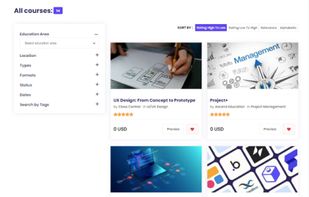 Powerful search catalog