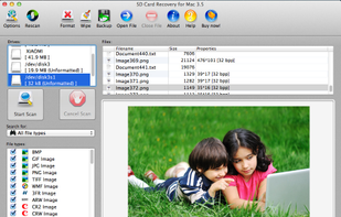 AppleXsoft SD Card Recovery screenshot 1