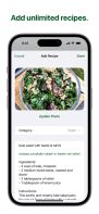 Easy Recipe Manager: Kale screenshot 2