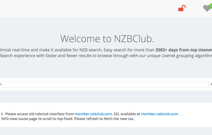 NZBClub screenshot 1