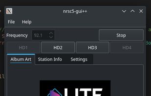 NRSC5-GUI++ screenshot 1