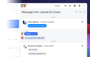 Supports Facebook Messenger!