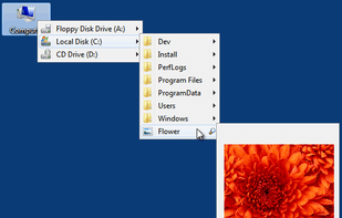 The Scope plug-in enables previewing graphics files right from KO Approach menus. BMP, EMF, GIF, JPEG, PCX, PNG, TIFF, and WMF file formats are supported.