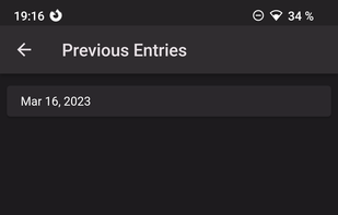 Daily Diary screenshot 2