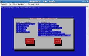 Using the authconfig utility to configure LDAP and Kerberos
