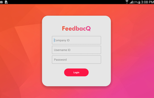 Login Page- which could be customizable as per company branding