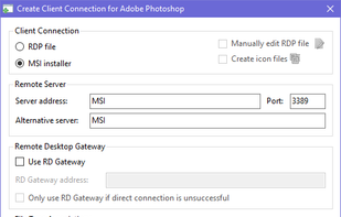 RemoteApp Tool screenshot 2