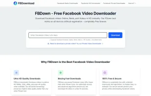 FBDownload screenshot 1