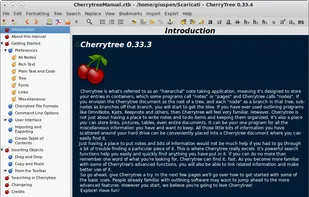 CherryTree screenshot 1