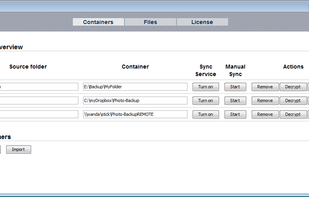 CrococryptMirror screenshot 2