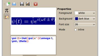 EqualX Equation Properties Change the way your equation looks. 