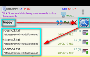 DocSearch+ screenshot 1