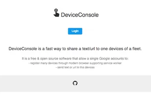DeviceConsole screenshot 1