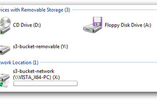 TntDrive allows you to mount Amazon S3 Bucket as a windows network or local drive.