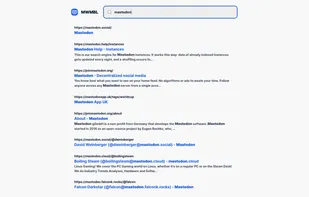 Search Result For "Mastodon"