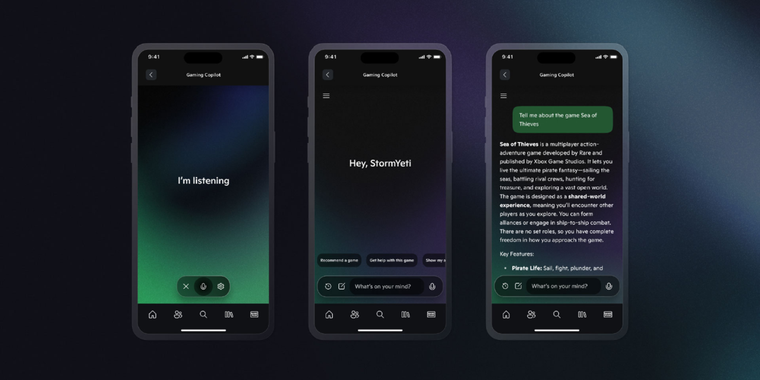 Microsoft starts testing Xbox Copilot beta for gaming on iOS and Android