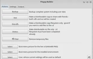 Pinguy Builder screenshot 1