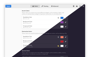 Gradience screenshot 1