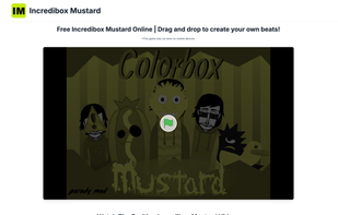 Incredibox Mustard screenshot 1