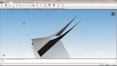 surface modelling using CAD.FEM