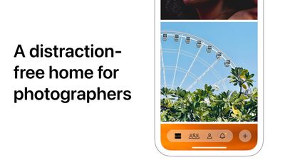 A distraction-free home for photographers.