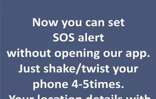 Just Shake your phone in case of emergency. It's that easy.
