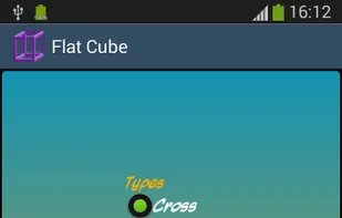 Flat Cube screenshot 1