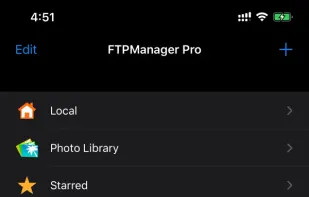 FTPManager screenshot 1