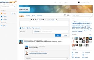 Communote screenshot 1