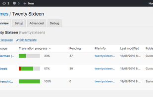 Loco Translate screenshot 1