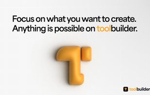 Toolbuilder screenshot 1