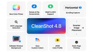 CleanShot 4.8 introduces editable window screenshots and new color picker image