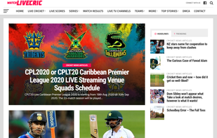 Watchlivecric.com screenshot 1