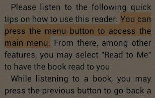 Bookshare Reader screenshot 1