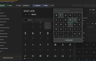 MkFont screenshot 2