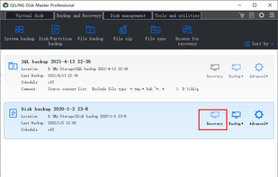 QILING Disk Master screenshot 1