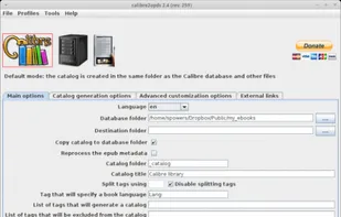 Calibre2OPDS screenshot 2