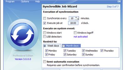 Synchredible Job Wizard
