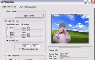 PIXresizer screenshot 1