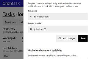 Crontask screenshot 1
