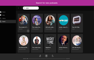 Podcasts screenshot 2