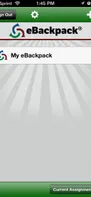 eBackpack screenshot 1