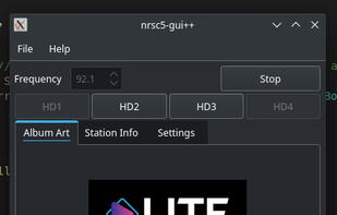 NRSC5-GUI++ screenshot 1